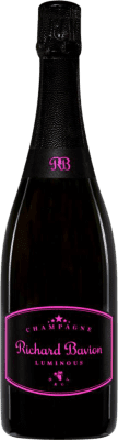 112,95 € 送料無料 | ロゼのスパークリングワイン Richard Bavion Luminous Epernay Rosé — ロゼ, Premium — プレミアム A.O.C. Champagne シャンパン フランス 75 cl