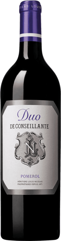 109,95 € Kostenloser Versand | Rotwein Château La Conseillante Duo Frankreich 75 cl