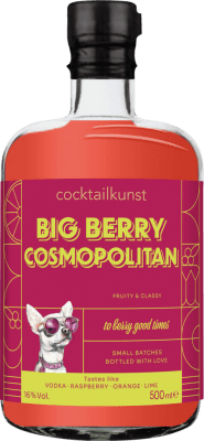 33,95 € Spedizione Gratuita | Liquori Cocktailkunst Big Germania Bottiglia Medium 50 cl Cosmopolitan, Berry — Bacca