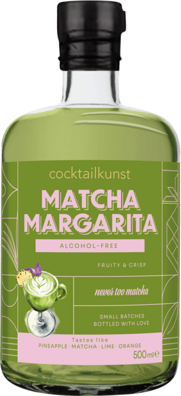34,95 € 免费送货 | 利口酒 Cocktailkunst 德国 中瓶装 50 cl Margarita — 玛格丽塔, Matcha — 抹茶 不含酒精