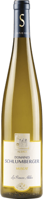 36,95 € Kostenloser Versand | Weißwein Domaines Schlumberger Les Princes Abbés A.O.C. Alsace Elsass Frankreich Moscato — Muskateller 75 cl