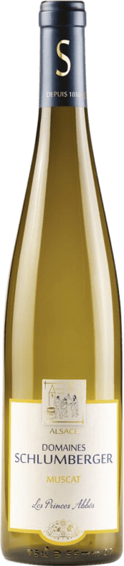 36,95 € Kostenloser Versand | Weißwein Domaines Schlumberger Les Princes Abbés A.O.C. Alsace Elsass Frankreich Moscato — Muskateller 75 cl