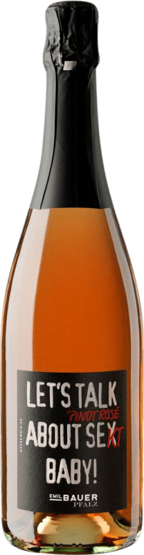 24,95 € 免费送货 | 桃红起泡酒 Emil Bauer Let's Talk About Baby 德国 Pinot Noir — 黑皮诺 75 cl