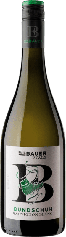 15,95 € 免费送货 | 白葡萄酒 Emil Bauer Bundschuh VDP Gutswein — 庄园葡萄酒 德国 Sauvignon — 苏维浓 75 cl