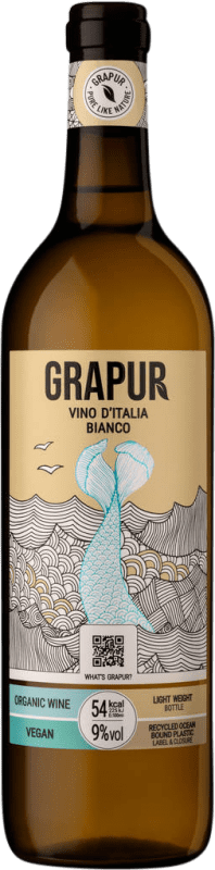 9,95 € Envoi gratuit | Vin Blanc Grapur D.O.C. Italie Italie Bio — Écologique 75 cl