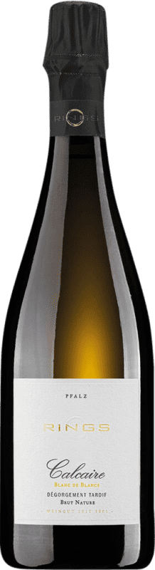 143,95 € Kostenloser Versand | Weißer Sekt Rings Calcaire Dégorgement Tardif Brut Nature Blanc de Blancs Deutschland 75 cl