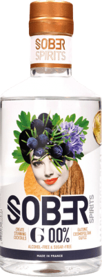 44,95 € Envio grátis | Licores Sober G França Garrafa Medium 50 cl 0.0 Zero Zero Sem Álcool