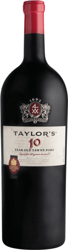 334,95 € 送料無料 | 酒精強化ワイン Taylor's Tawny — トウニー I.G. Porto ポルト ポルトガル 10 年 ジェロボアム・ダブルマグナムボトル 3 L