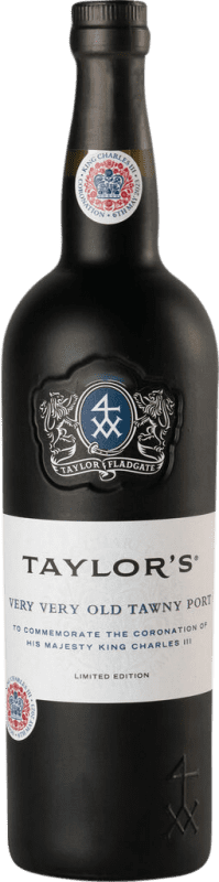 833,95 € 送料無料 | 酒精強化ワイン Taylor's King Charles III VVOP 限定版 I.G. Porto ポルト ポルトガル 75 cl