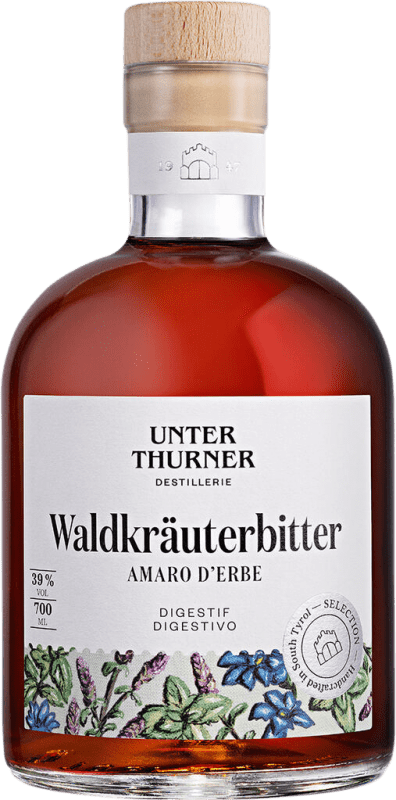 54,95 € Бесплатная доставка | итальянский горький ликёр Unterthurner Waldkräuterbitter Италия 70 cl