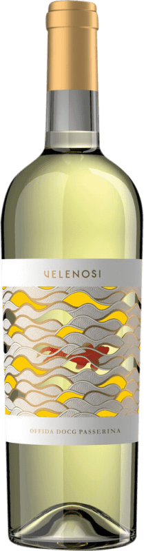 13,95 € Kostenloser Versand | Weißwein Velenosi Villa Angela Passerina D.O.C. Offida Marken Italien 75 cl