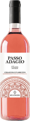 19,95 € Spedizione Gratuita | Vino Rosato Velenosi Passo Adagio D.O.C. Cerasuolo d'Abruzzo Abruzzo Italia Bottiglia Magnum 1,5 L