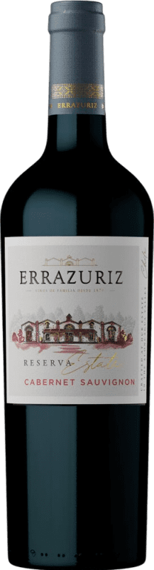 15,95 € Kostenloser Versand | Weißwein Viña Errazuriz Estate Wine — Weingutwein Reserve — Gereift Chile Cabernet Sauvignon 75 cl