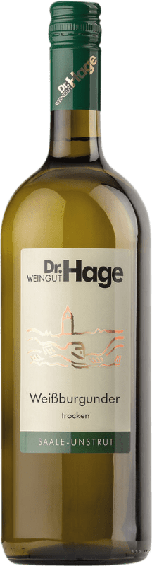 19,95 € Envío gratis | Vino Blanco Dr. Hage Alemania Pinot Blanco 1 L