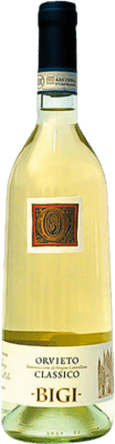 10,95 € Envoi gratuit | Vin Blanc Bigi Classique D.O.C. Orvieto Ombrie Italie Malvasía — Malvoisie, Trebbiano, Verdejo, Grechetto, Drupeggio 75 cl