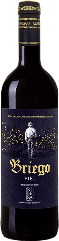 43,95 € 免费送货 | 红葡萄酒 Briego Fiel 限量版 D.O. Ribera del Duero 卡斯蒂利亚莱昂 西班牙 Tempranillo — 丹魄 75 cl