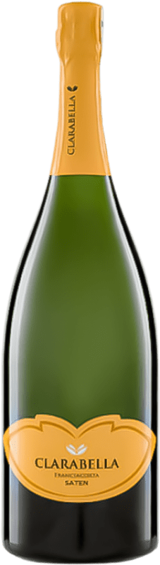 42,95 € 送料無料 | 白のスパークリングワイン Cascina Clarabella Satèn D.O.C.G. Franciacorta ロンバルディア イタリア Chardonnay — シャルドネ 75 cl