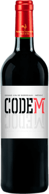 16,95 € Envío gratis | Vino Tinto Producta Vignoble Code M A.O.C. Médoc Burdeos Francia Merlot, Cabernet Sauvignon 75 cl