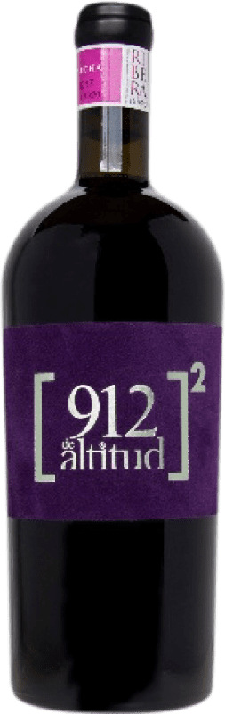 56,95 € Бесплатная доставка | Красное вино Veganzones 912 de Altitud Al Cuadrado D.O. Ribera del Duero Кастилия-Леон Испания Tempranillo — Темпранильо 75 cl