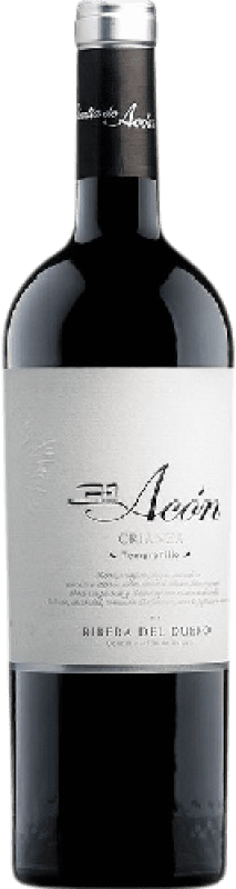 25,95 € Envio grátis | Vinho Tinto Abadía de Acón Crianza D.O. Ribera del Duero Castela e Leão Espanha Tempranillo 75 cl