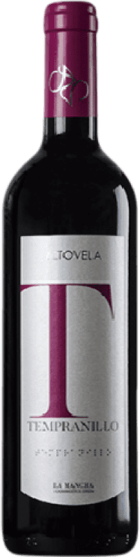 5,95 € Kostenloser Versand | Rotwein Altovela D.O. La Mancha Kastilien-La Mancha Spanien Tempranillo 75 cl