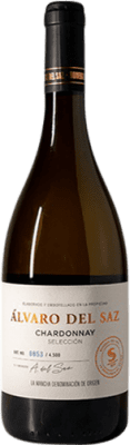 12,95 € 免费送货 | 白葡萄酒 Del Saz Álvaro 橡木桶 D.O. La Mancha 卡斯蒂利亚 - 拉曼恰 西班牙 Chardonnay — 莎当妮 75 cl