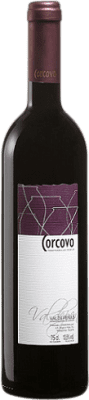 6,95 € Envío gratis | Vino Tinto Megía Corcovo Roble D.O. Valdepeñas Castilla la Mancha España Tempranillo 75 cl