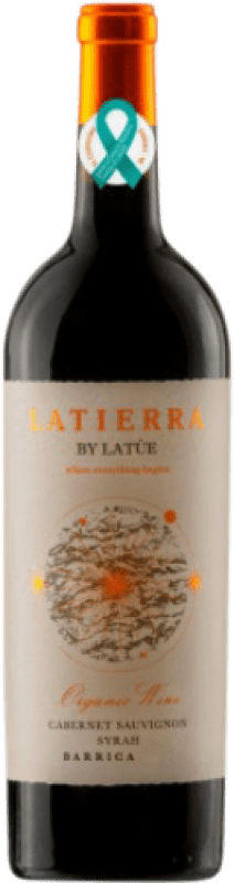 22,95 € Envio grátis | Vinho Tinto Latúe La Tierra I.G.P. Vino de la Tierra de Castilla Castela-Mancha Espanha Syrah, Cabernet Sauvignon 75 cl