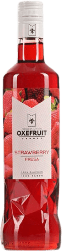 15,95 € Envio grátis | Xarope para Cocktail Oxefruit Espanha 70 cl Sem Glúten, Sem Lactose, Vegano Strawberry — Morango