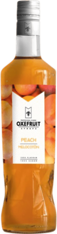 16,95 € Envío gratis | Sirope para Cóctel Oxefruit España 70 cl Sin Gluten, Sin Lactosa, Vegano Peach — Melocotón