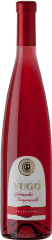 6,95 € 送料無料 | ロゼワイン Cristo de la Vega Yugo D.O. La Mancha カスティーリャ・ラ・マンチャ スペイン Tempranillo — テンプラニーリョ, Garnacha — グルナッシュ 75 cl