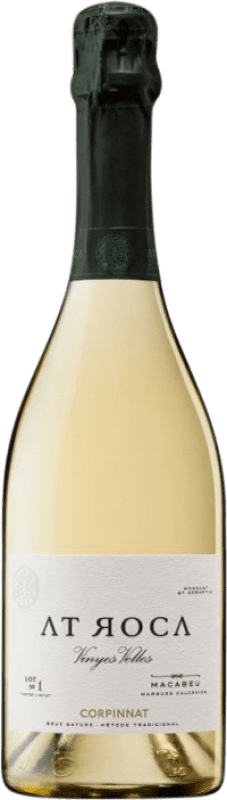 29,95 € 免费送货 | 白起泡酒 AT Roca VV Viñas Viejas — 老藤 Corpinnat 加泰罗尼亚 西班牙 Macabeo — 马卡贝奥 Organic — 有机 75 cl