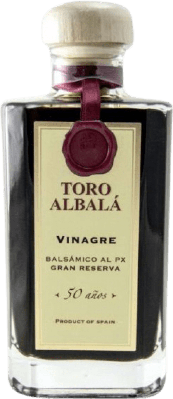155,95 € Envio grátis | Vinagre Toro Albalá Espanha 50 Anos Garrafinha 20 cl