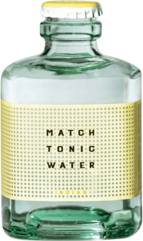 1,95 € Envio grátis | Refrigerantes Match Tonic Indian Suíça Garrafinha 20 cl Tonic Water — Tónica, Floral