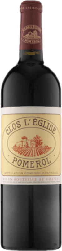159,95 € 免费送货 | 红葡萄酒 Clos L'Église A.O.C. Pomerol 波尔多 法国 Merlot — 梅洛, Cabernet Franc — 品丽珠 75 cl