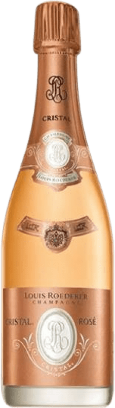 3 148,95 € Free Shipping | Rosé Sparkling Wine Louis Roederer Cristal Vinothèque Rosé A.O.C. Champagne Champagne France 75 cl
