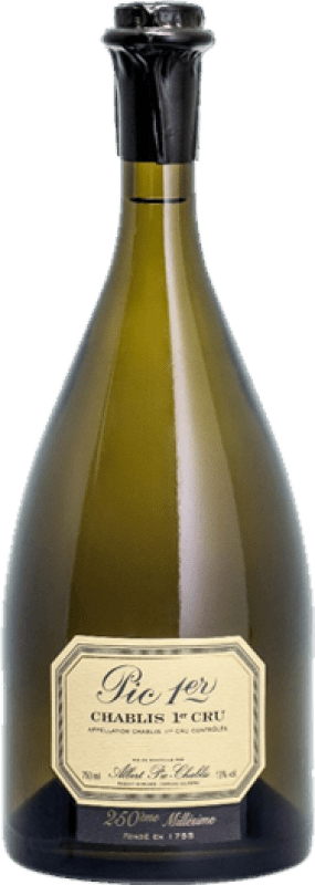 129,95 € Envio grátis | Vinho Branco Régnard Pic 262ème 1er Premier Cru, Millésimé A.O.C. Chablis Borgonha França Chardonnay 75 cl