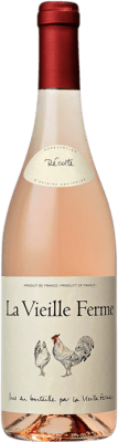 19,95 € 免费送货 | 桃红葡萄酒 La Vieille Ferme Rosé — 桃红葡萄酒 A.O.C. Côtes du Luberon 罗纳 法国 大瓶 — Magnum 1,5 L
