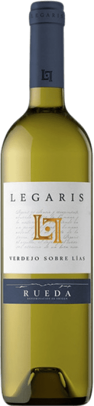 13,95 € 免费送货 | 白葡萄酒 Legaris Sobre Lías — 酒泥陈酿 D.O. Rueda 卡斯蒂利亚莱昂 西班牙 Verdejo — 维德霍 75 cl