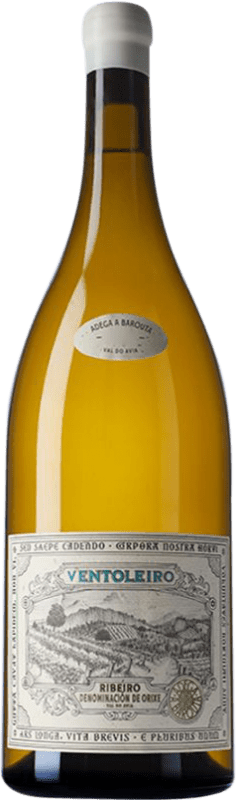 39,95 € Spedizione Gratuita | Vino Bianco A Barouta Ventoleiro D.O. Ribeiro Galizia Spagna Treixadura, Albariño 75 cl