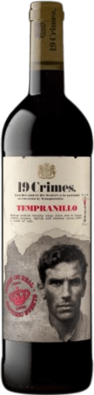 11,95 € Kostenloser Versand | Rotwein 19 Crimes Crianza — Kurze Fassreifung Spanien Tempranillo 75 cl