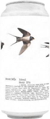 7,95 € 送料無料 | ビール Doskiwis Ideal Hazy IPA — India Pale Ale スペイン ミディアム缶 4 cl