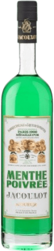 178,95 € 免费送货 | 草本利口酒 Jacoulot Menthe Poivrée 法国 特殊瓶 3 L Peppermint — 薄荷