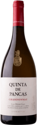 17,95 € Envío gratis | Vino Blanco Quinta de Pancas Joven I.G. Vinho Regional de Lisboa Lisboa Portugal Chardonnay 75 cl