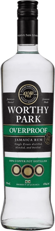32,95 € Envoi gratuit | Rhum Worthy Park Overproof Jamaïque 70 cl