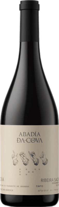 26,95 € Spedizione Gratuita | Vino Rosso Abadia da Cova Loia D.O. Ribeira Sacra Galizia Spagna 75 cl