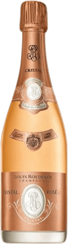 34 138,95 € 免费送货 | 桃红起泡酒 Louis Roederer Cristal Rosé — 桃红葡萄酒 A.O.C. Champagne 香槟酒 法国 帝王瓶 — Mathusalem 6 L