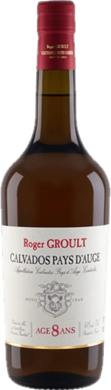169,95 € Бесплатная доставка | Кальвадос Roger Groult I.G.P. Calvados Pays d'Auge Франция 8 Лет Специальная бутылка 1,5 L