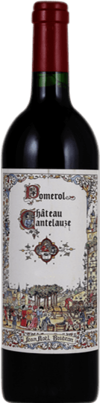 197,95 € Envio grátis | Vinho Tinto Château Cantelauze 1998 A.O.C. Pomerol Bordeaux França Garrafa Magnum 1,5 L