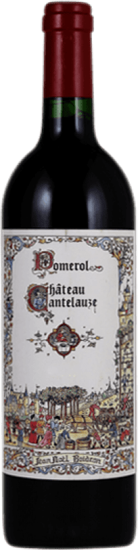 48,95 € Envío gratis | Vino Tinto Château Cantelauze A.O.C. Pomerol Burdeos Francia 75 cl